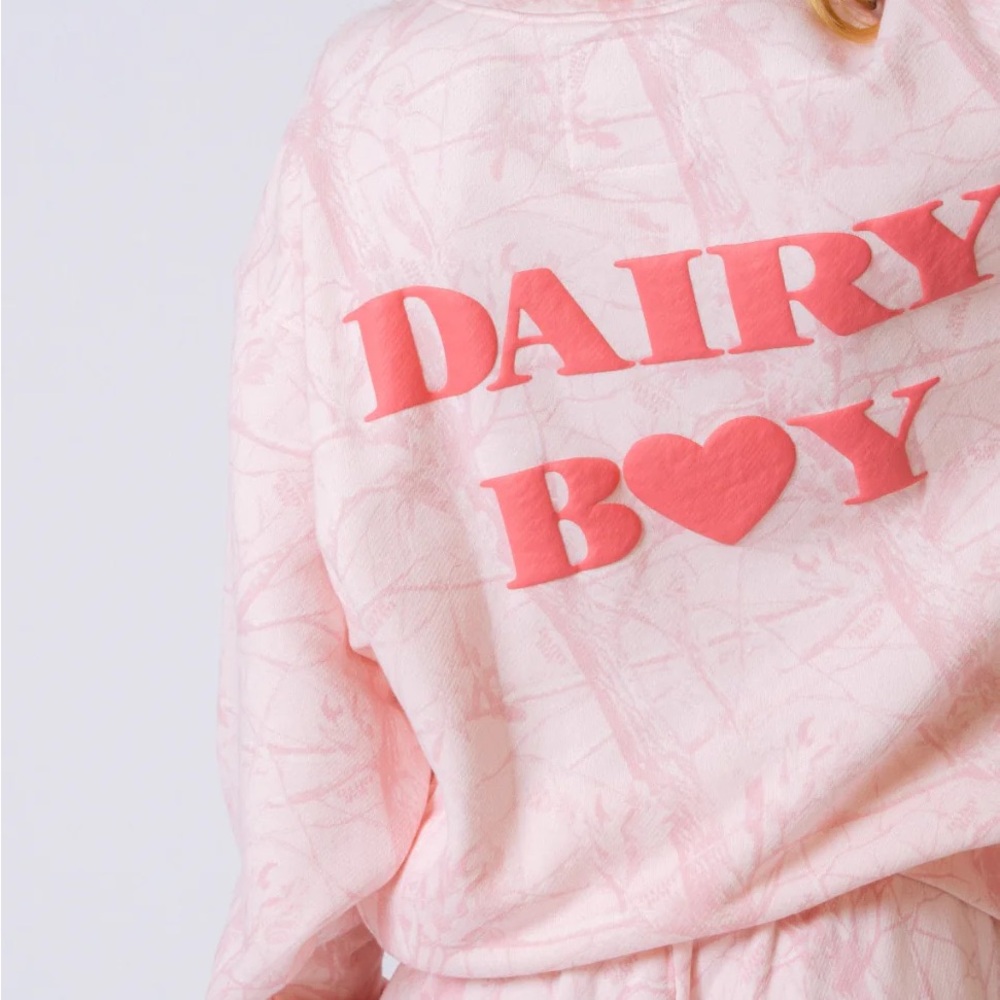 Pink Crew Neck Sweater